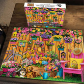 Puzzle Jigsaw Jardin en Fleurs 1000 Pièces